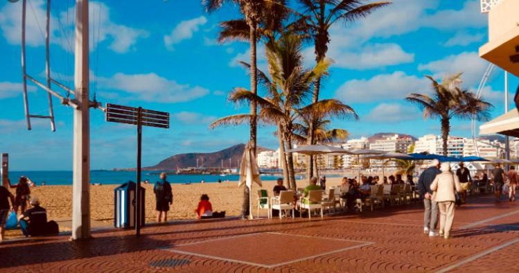 501 Apartamento Nuevo Con Vista Mar Las Palmas de Gran Canaria Bagian luar foto