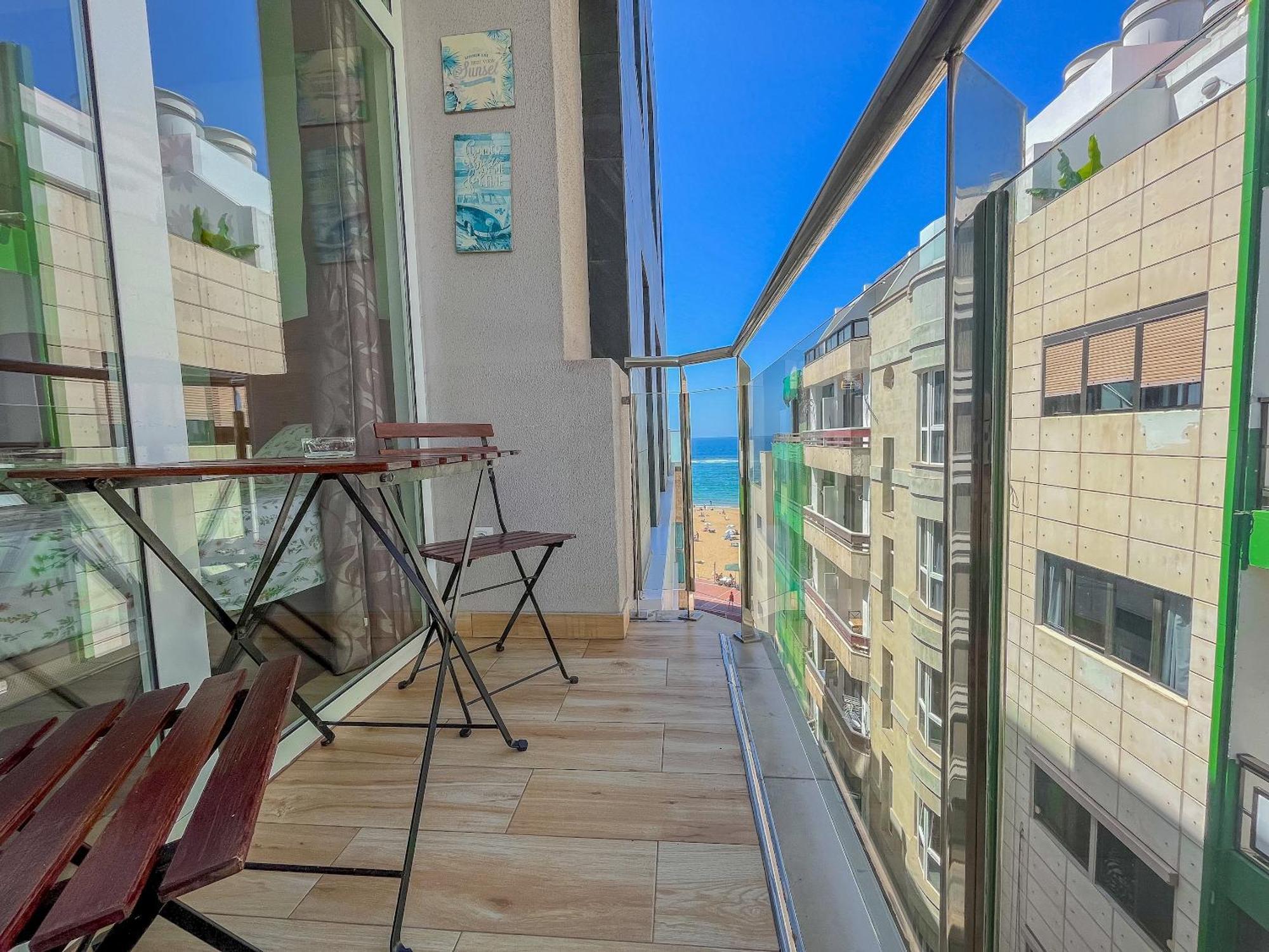 501 Apartamento Nuevo Con Vista Mar Las Palmas de Gran Canaria Bagian luar foto